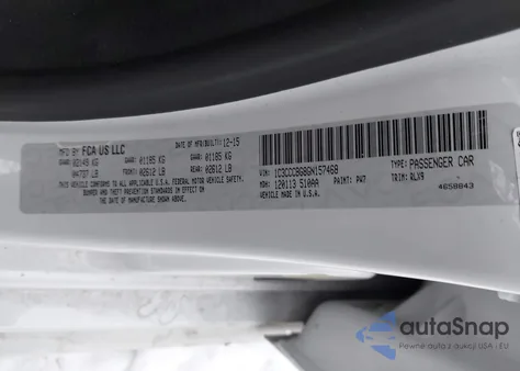 2016 Chrysler 200 S from USA, damaged, VIN 1C3CCCBG8GN157468